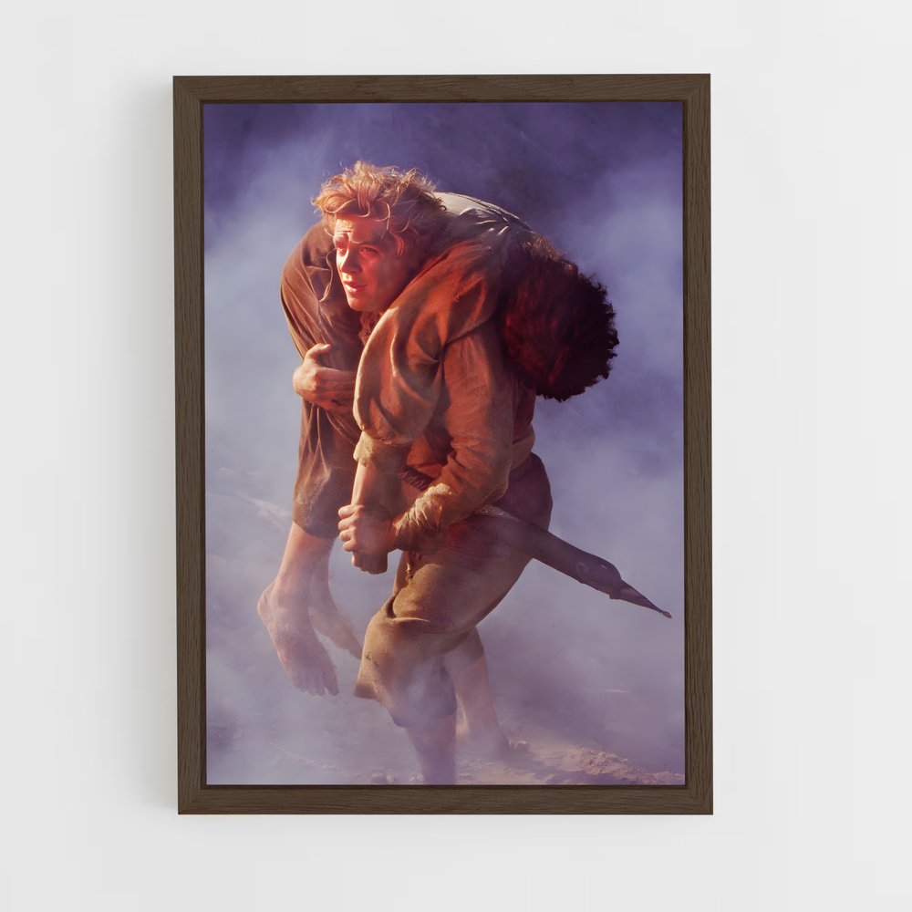 lord-of-the-ring-4 cadre Bois foncé