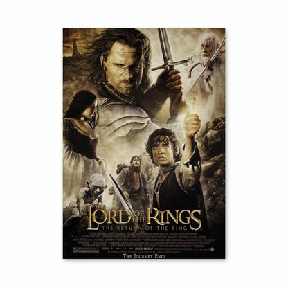 Plakat „Herr der Ringe“-Kino