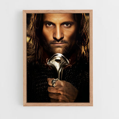lord-of-the-ring-7 cadre Bois clair