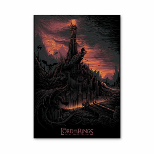 Herr der Ringe Vintage Poster