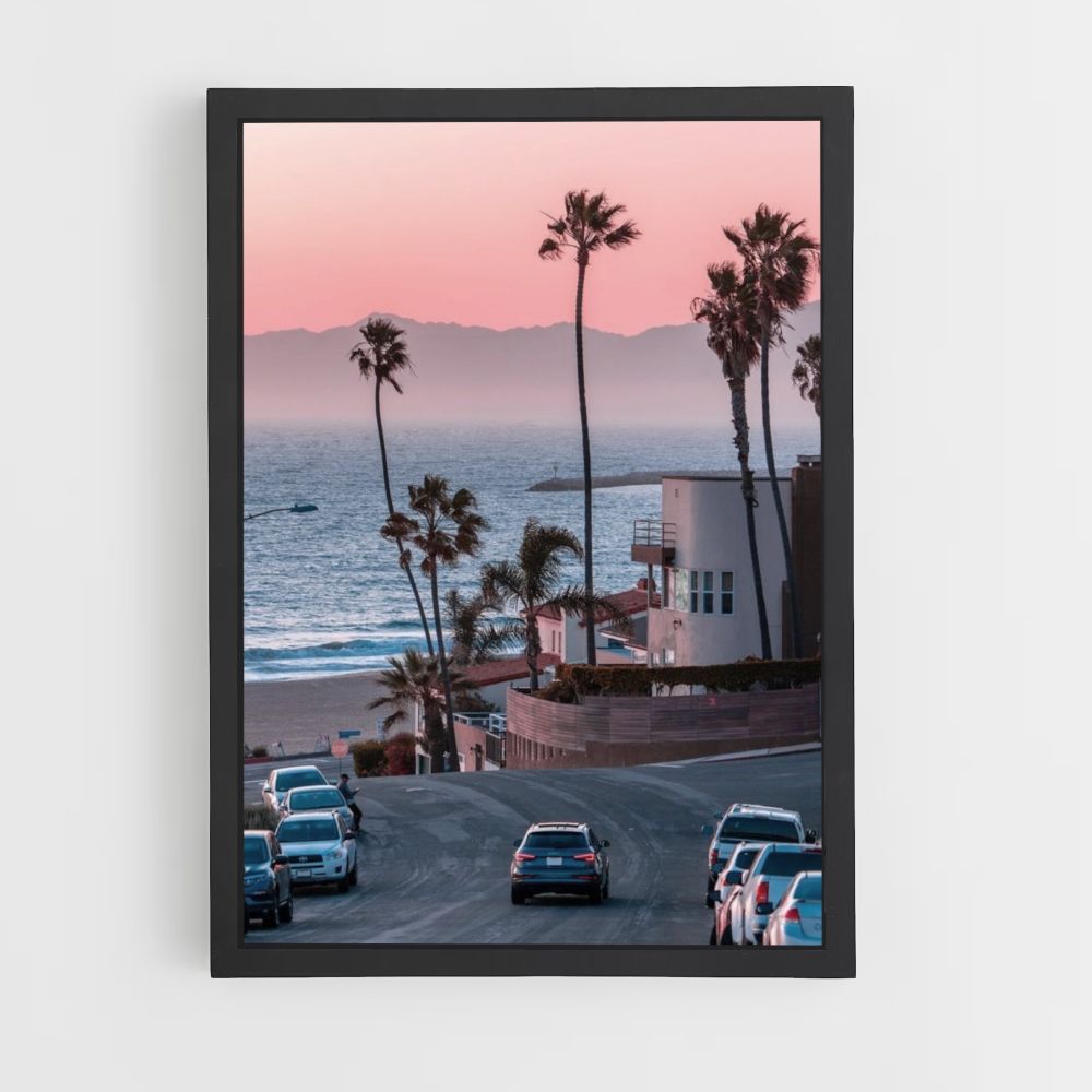 Los Angeles Beach Poster