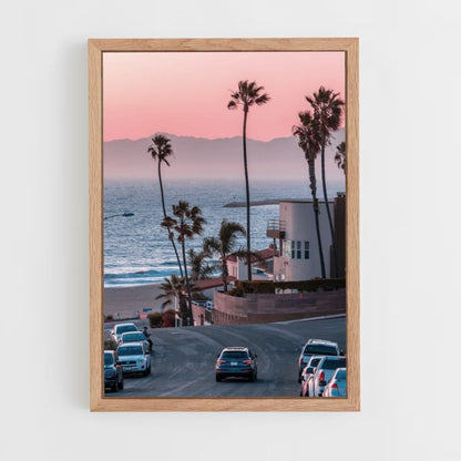 Los Angeles Beach Poster