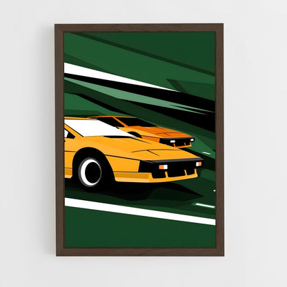 lotus-1 cadre Bois foncé