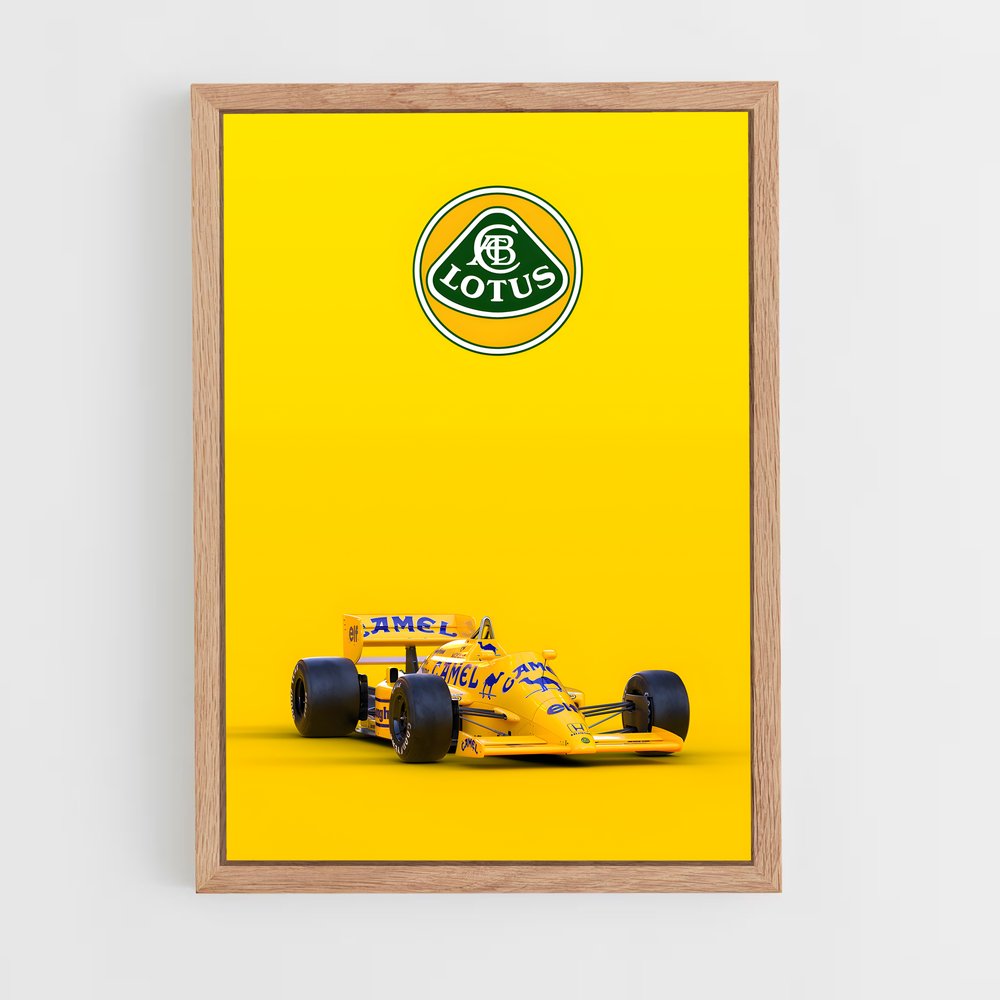 lotus-7 cadre Bois clair