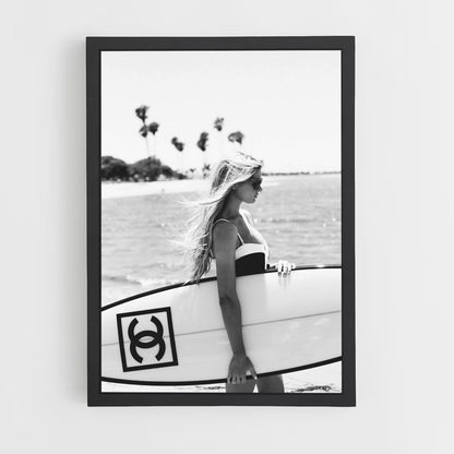 Poster Chanel Surf White