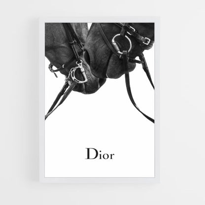 Poster Dior Pferde