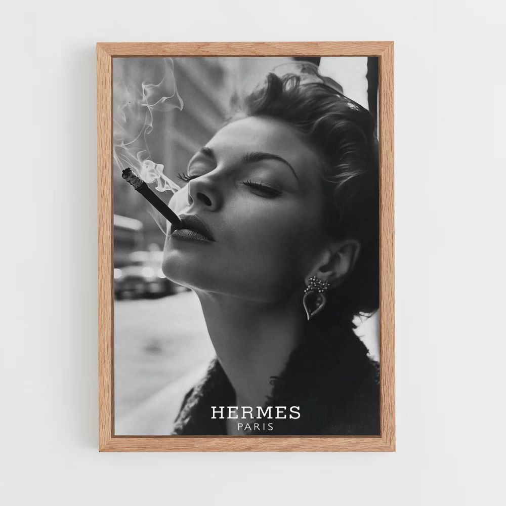 Poster Hermès-Zigarette