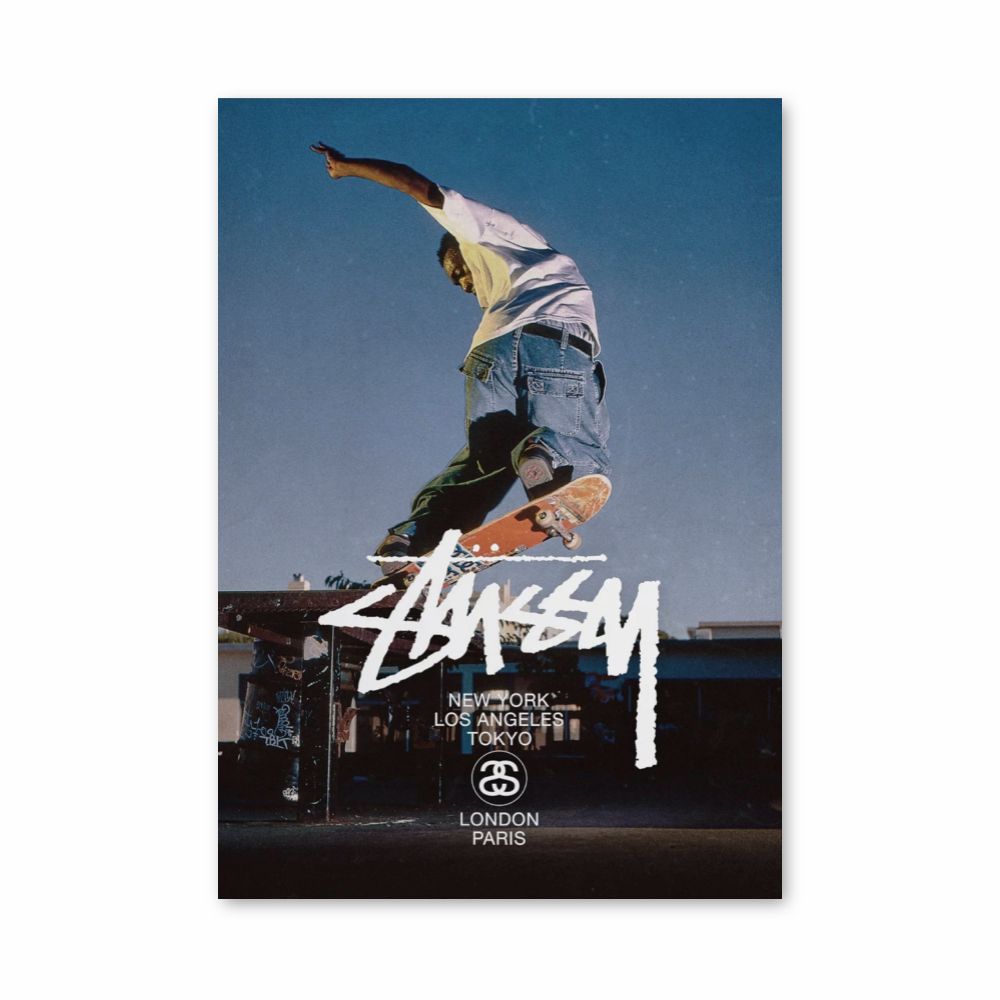 Stussy Skate Poster