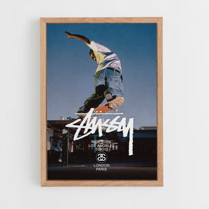 Stussy Skate Poster