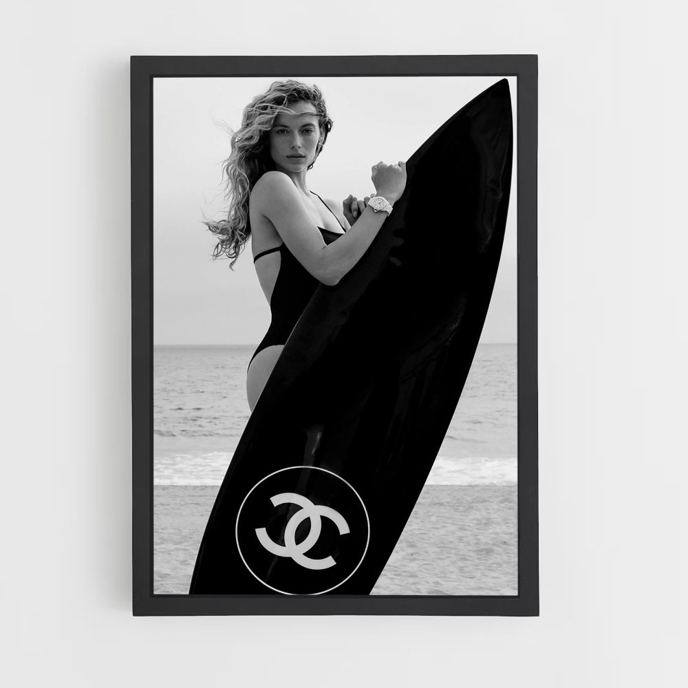 Poster Surfen Chanel