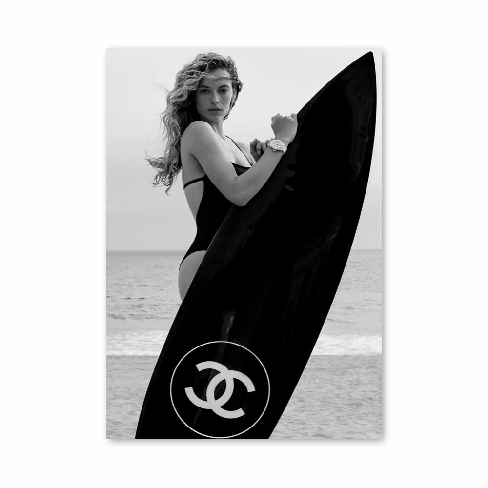 Poster Surfen Chanel