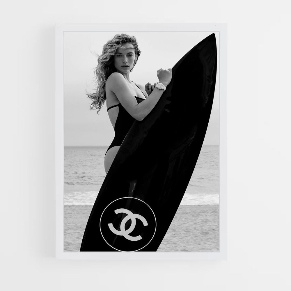 Poster Surfen Chanel