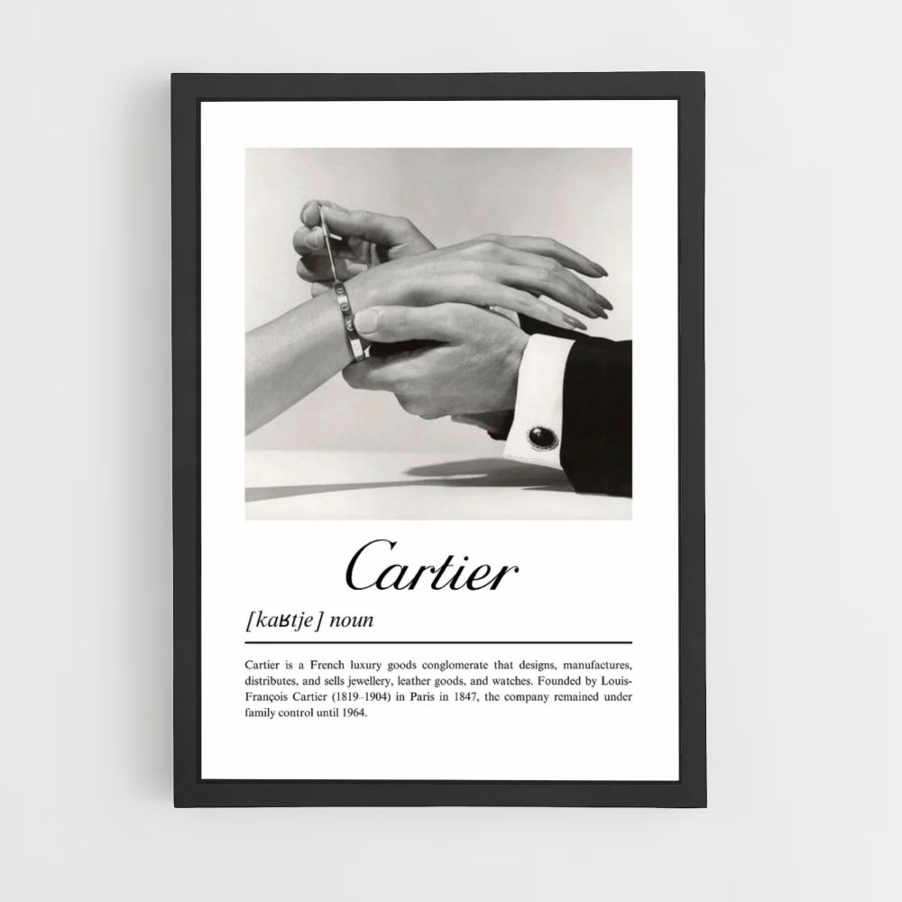 Poster Cartier Journal