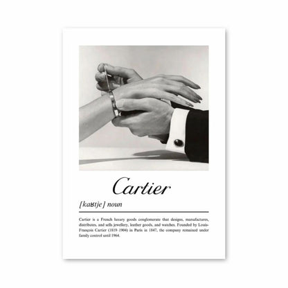 Poster Cartier Journal