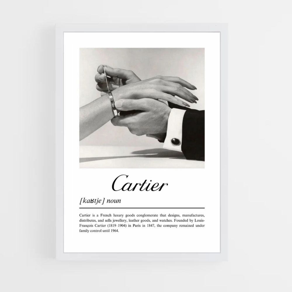 Poster Cartier Journal