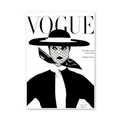 Plakat der Vogue-Zeitung