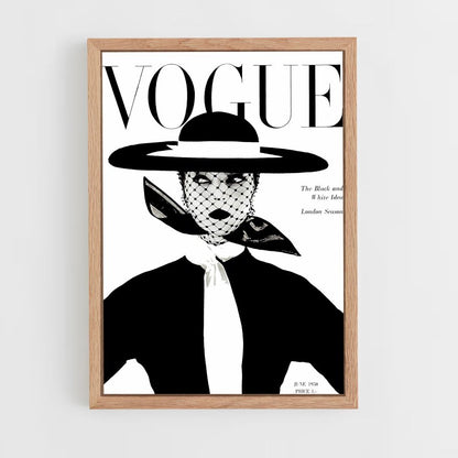 Plakat der Vogue-Zeitung