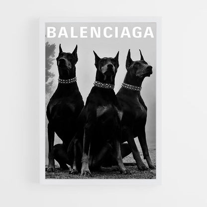 Balenciaga-Hundeplakat