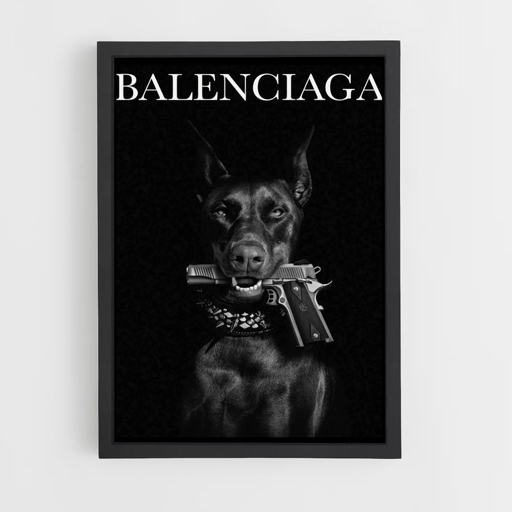 Poster Balenciaga-Pistole