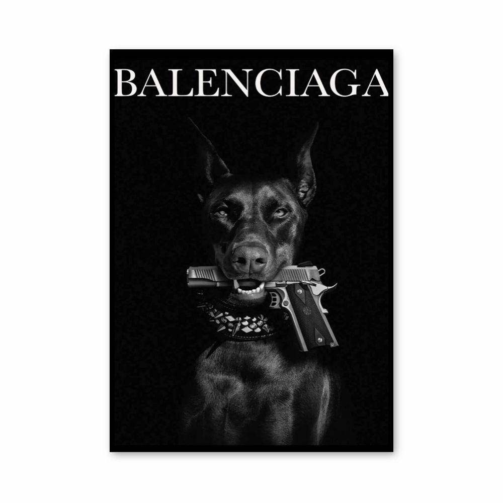 Poster Balenciaga-Pistole