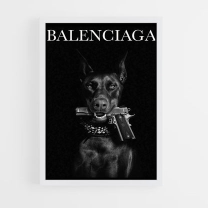 Poster Balenciaga-Pistole