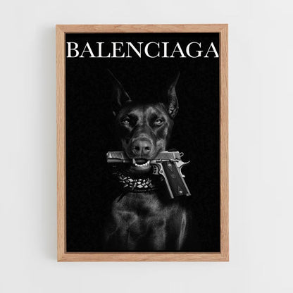 Poster Balenciaga-Pistole