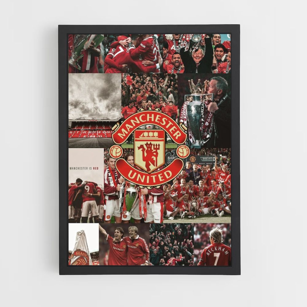 Poster Manchester United Foto