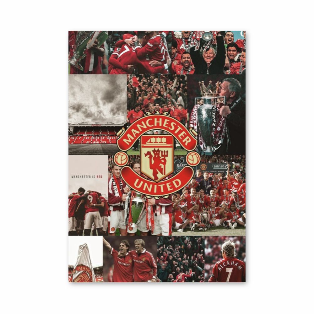 Poster Manchester United Foto