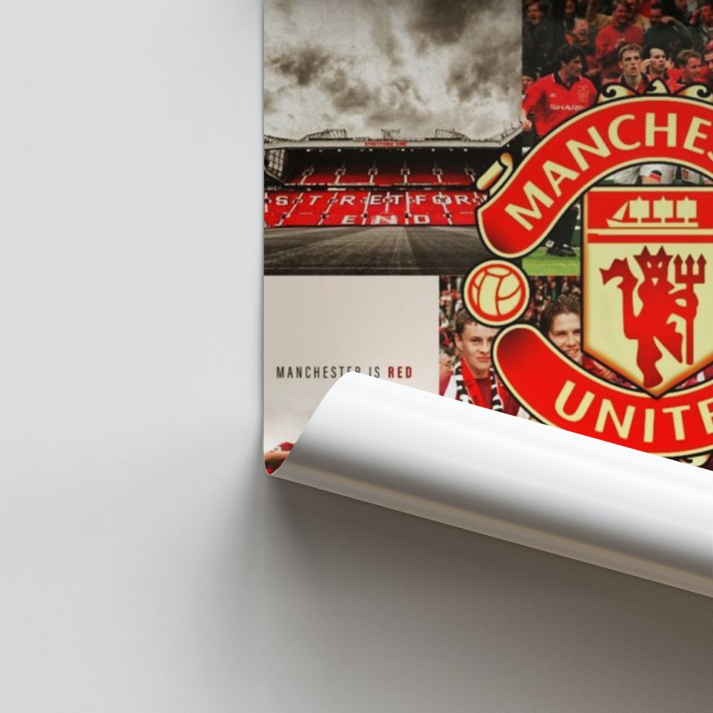 Poster Manchester United Foto