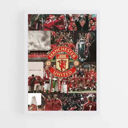 Poster Manchester United Foto