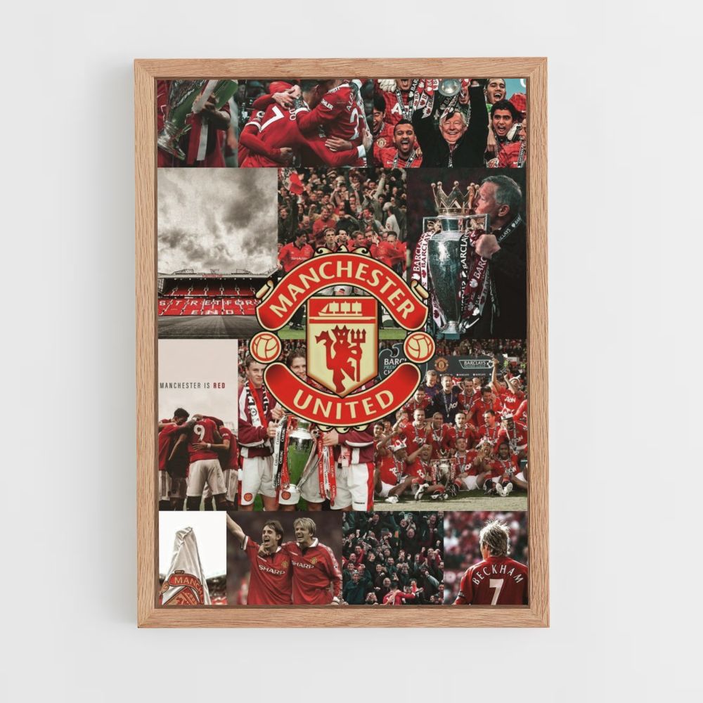 Poster Manchester United Foto