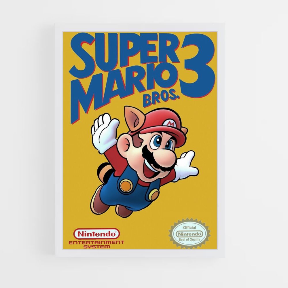 Poster Super Mario Bros. 3