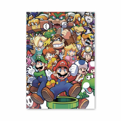 Poster Mario Pipe