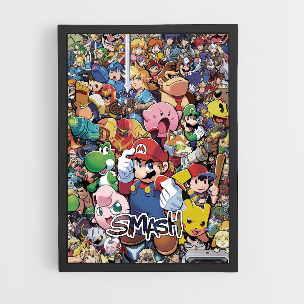 Poster Super Smash