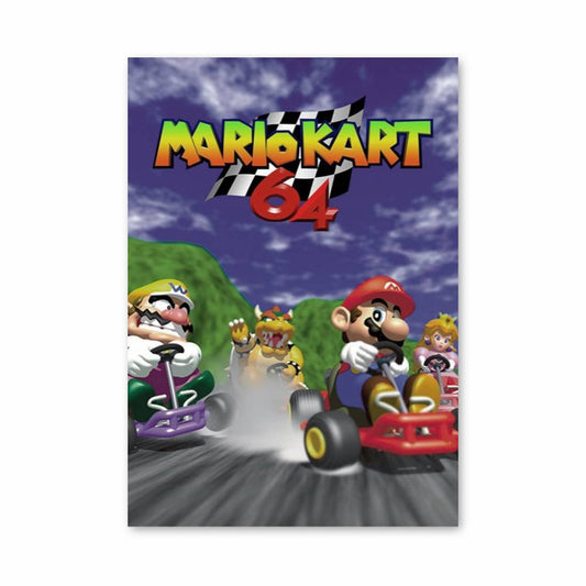 Poster Mario Kart 64