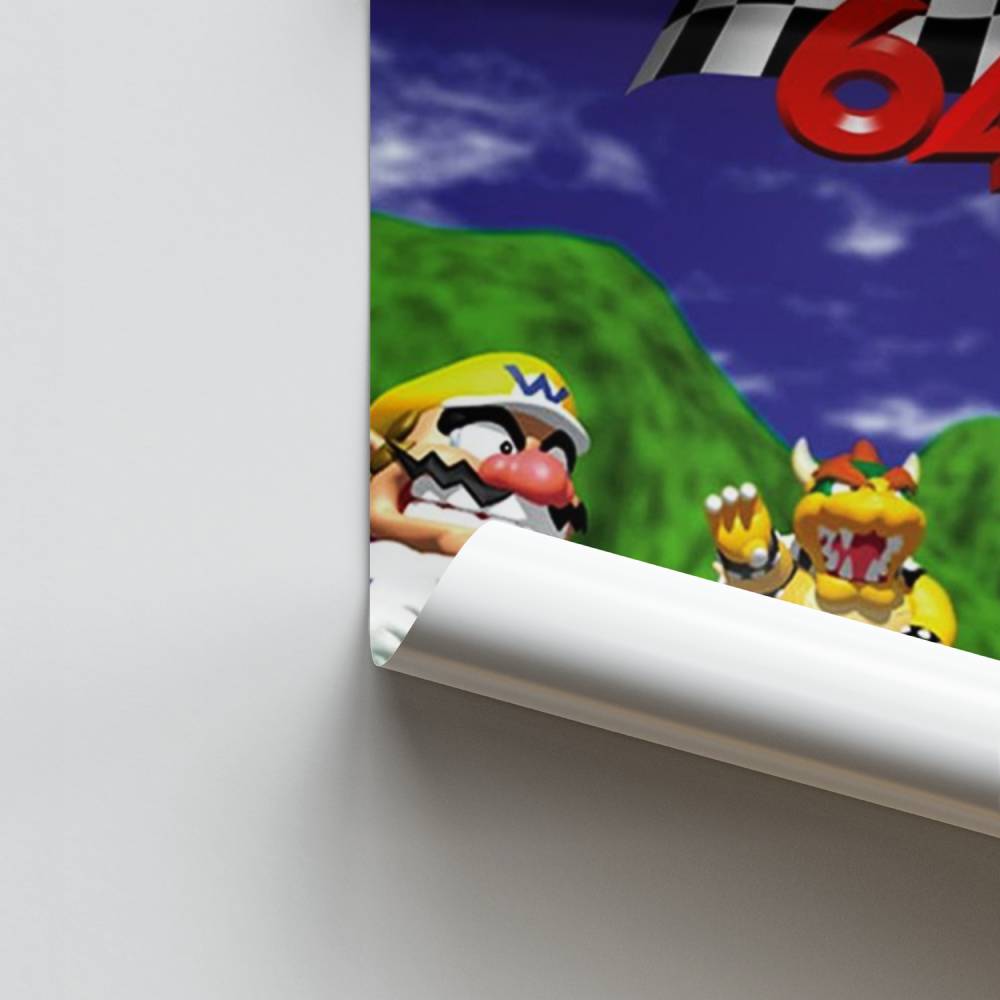 Poster Mario Kart 64