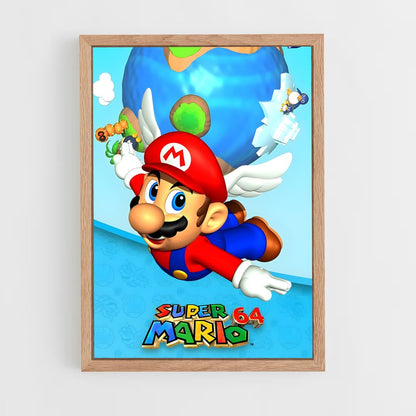 mario-18 cadre Bois clair