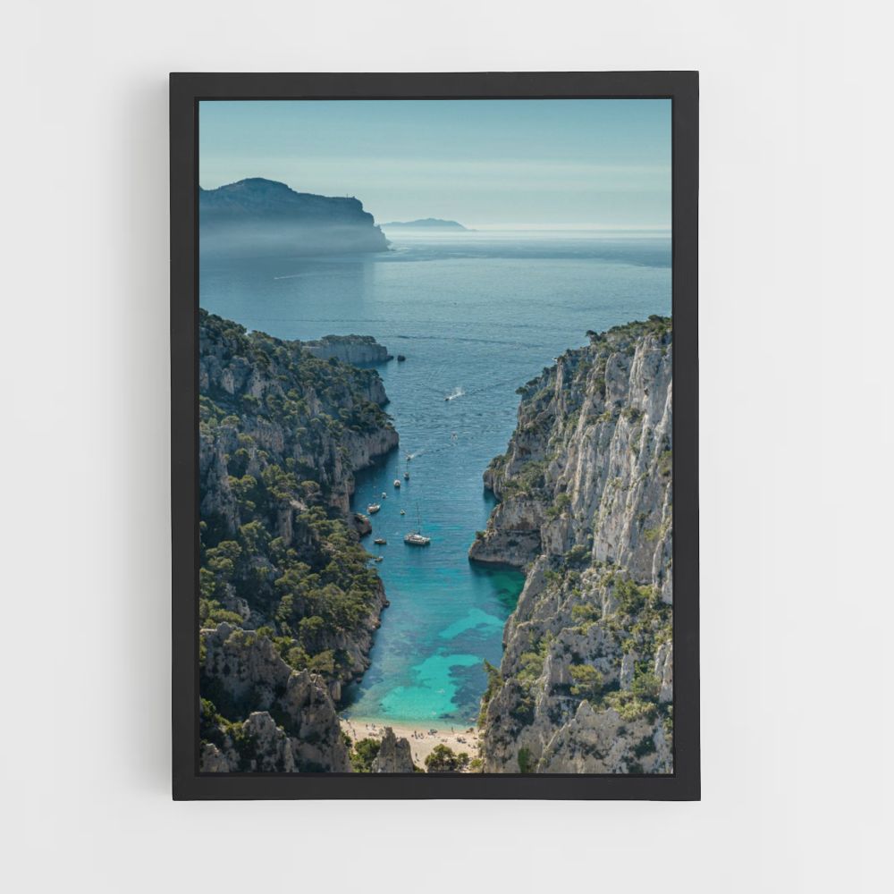 Calanques-Plakat