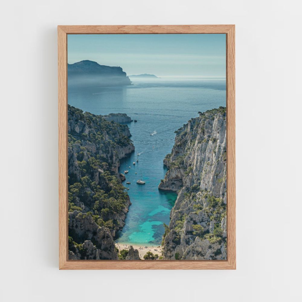 Calanques-Plakat