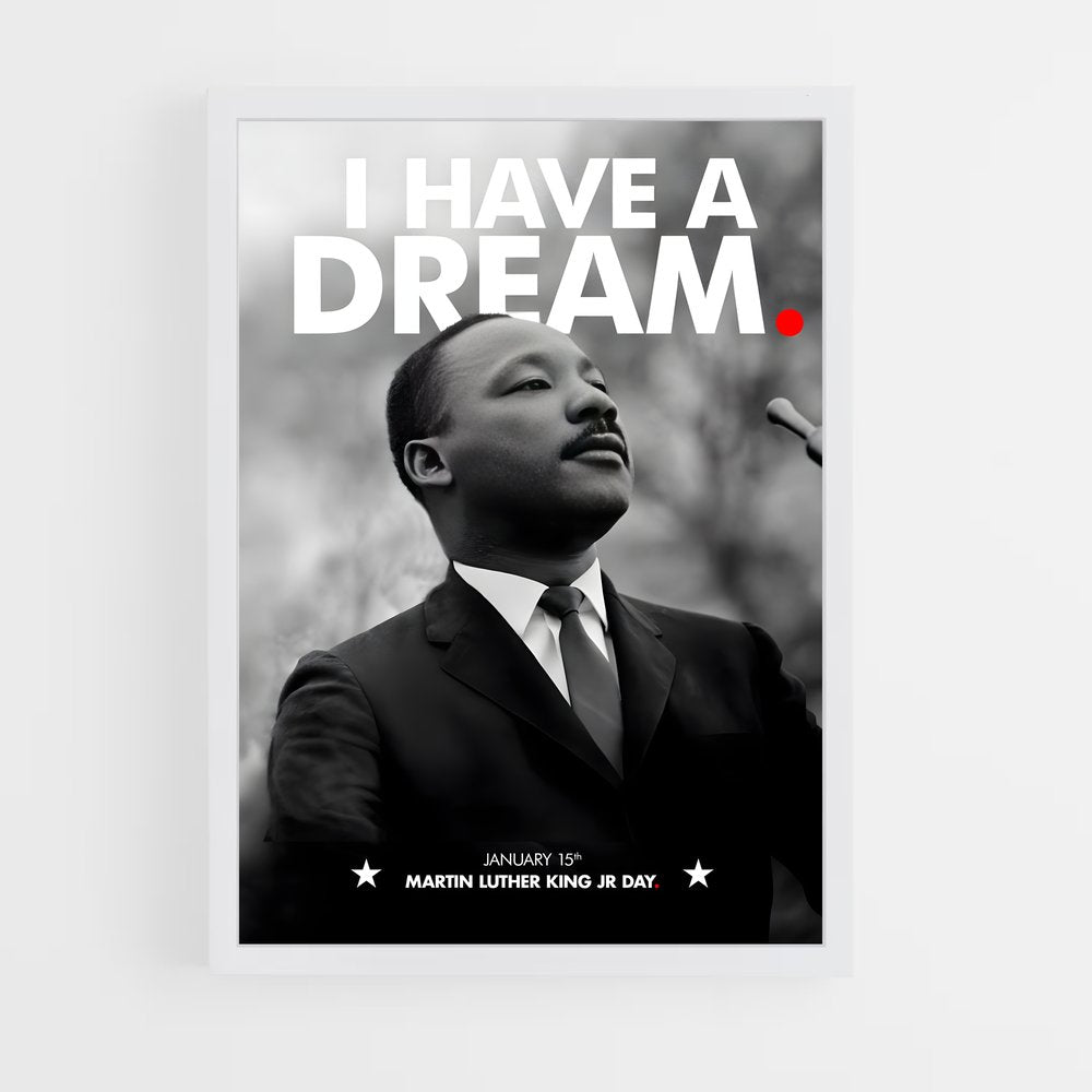 martin-luther-king-4 cadre Blanc