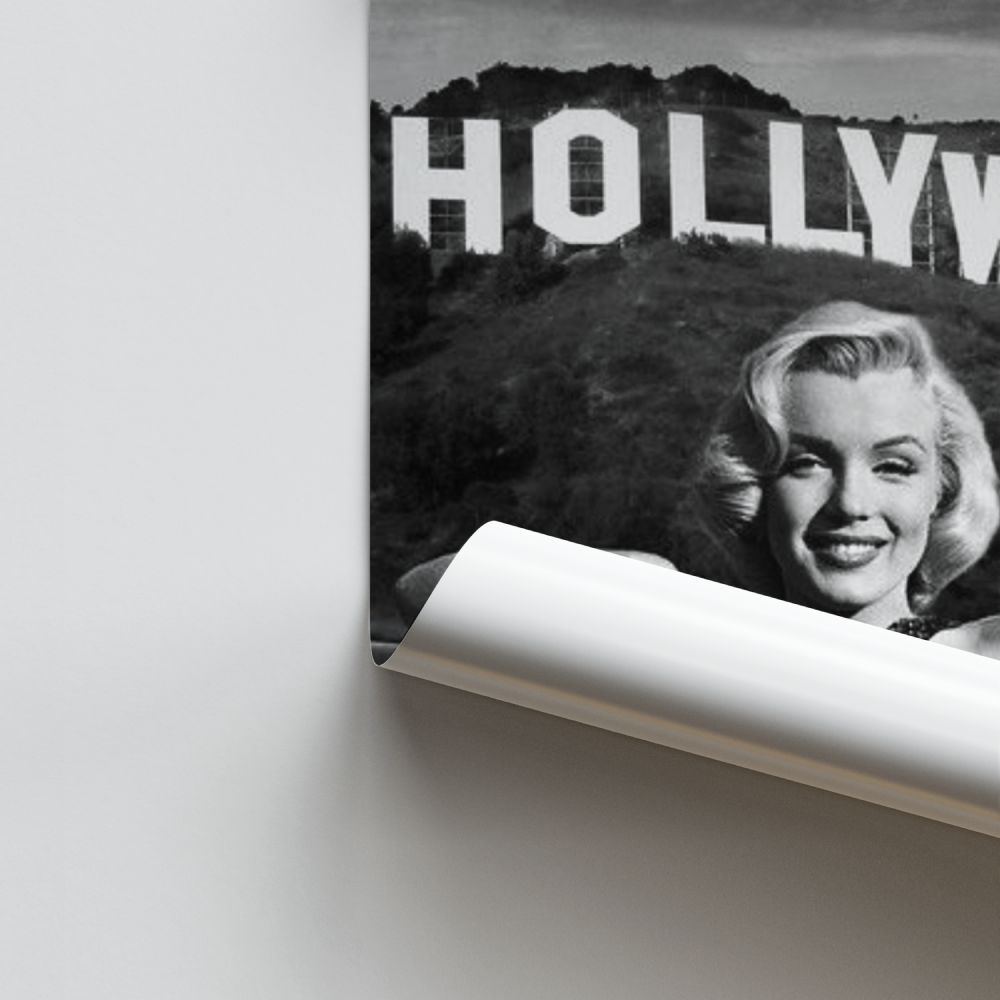 Poster Marylin Monroe Hollywood