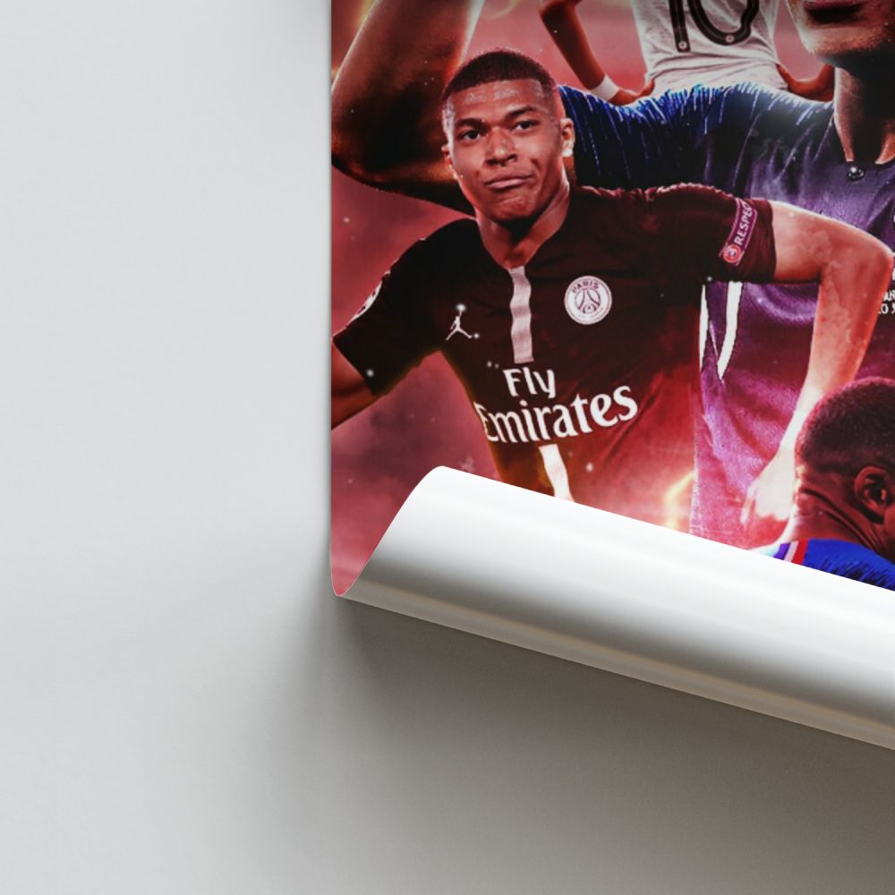 Poster Mbappe-Collage