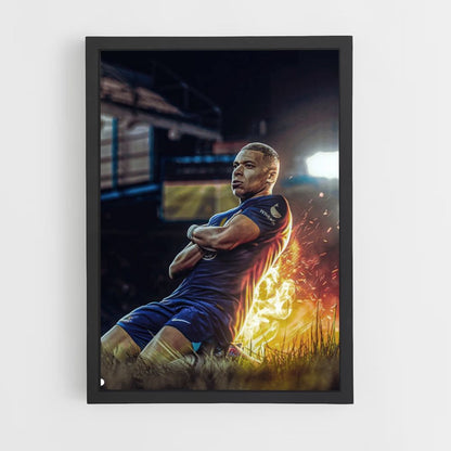 Poster Mbappe Feuer