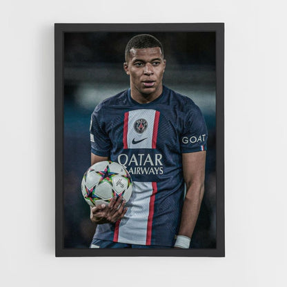 Mbappe-Ziegen-Poster