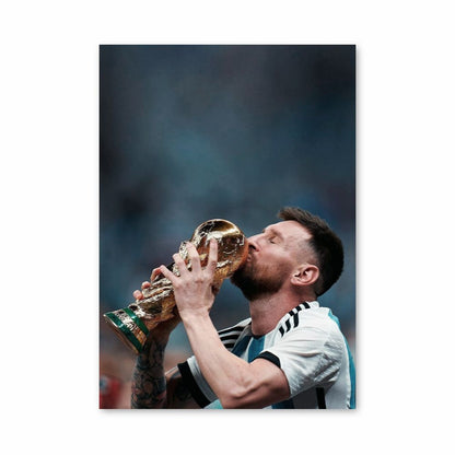 Poster Messi Weltmeister