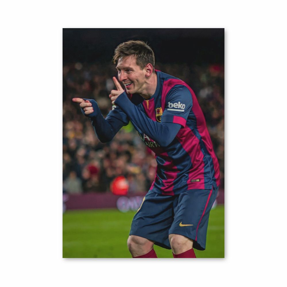 Poster Messi Barca