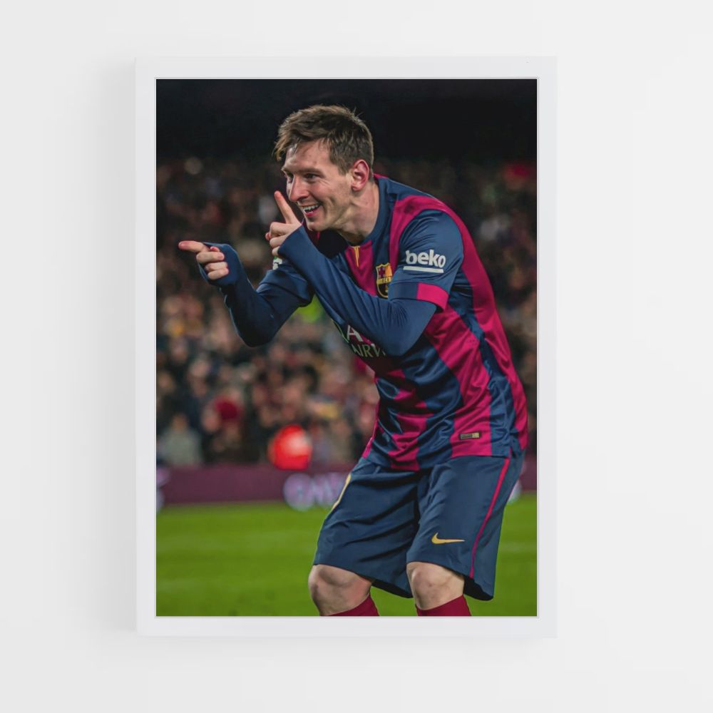 Poster Messi Barca