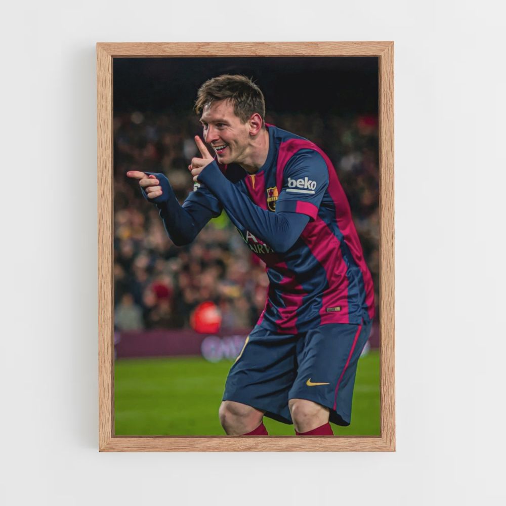 Poster Messi Barca