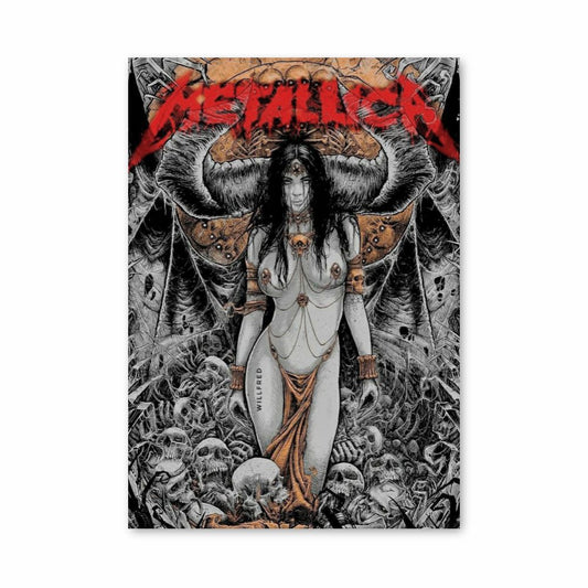 Poster Metallica Dämon