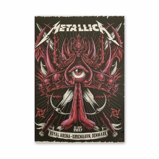 Poster Metallica Royal Arena